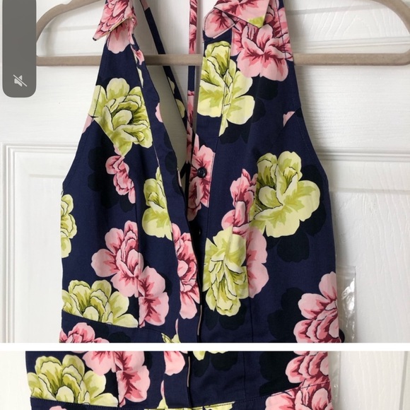 Anthropologie Maeve Retro Collared Romper - Picture 8 of 11